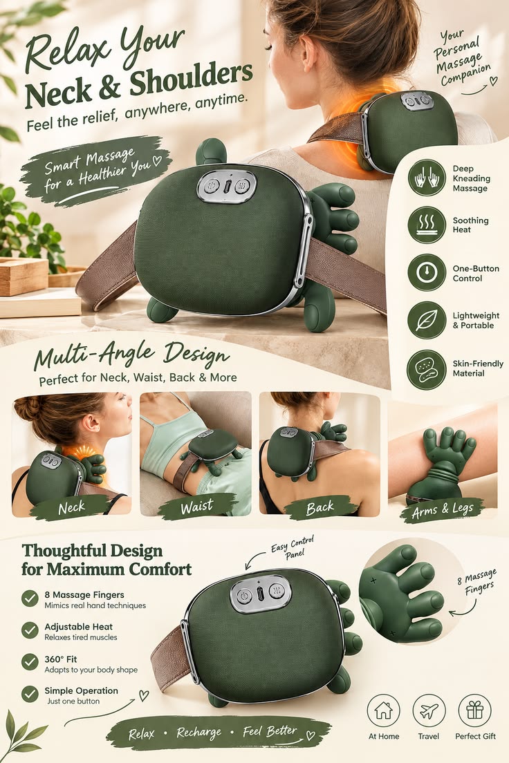 Tenso 4D Neck & Shoulder Massager