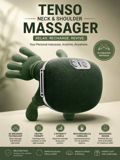 Tenso 4D Neck & Shoulder Massager